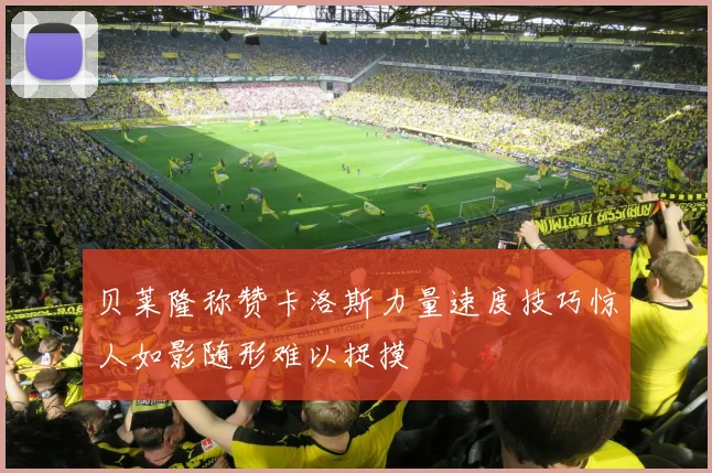 贝莱隆称赞卡洛斯力量速度技巧惊人如影随形难以捉摸